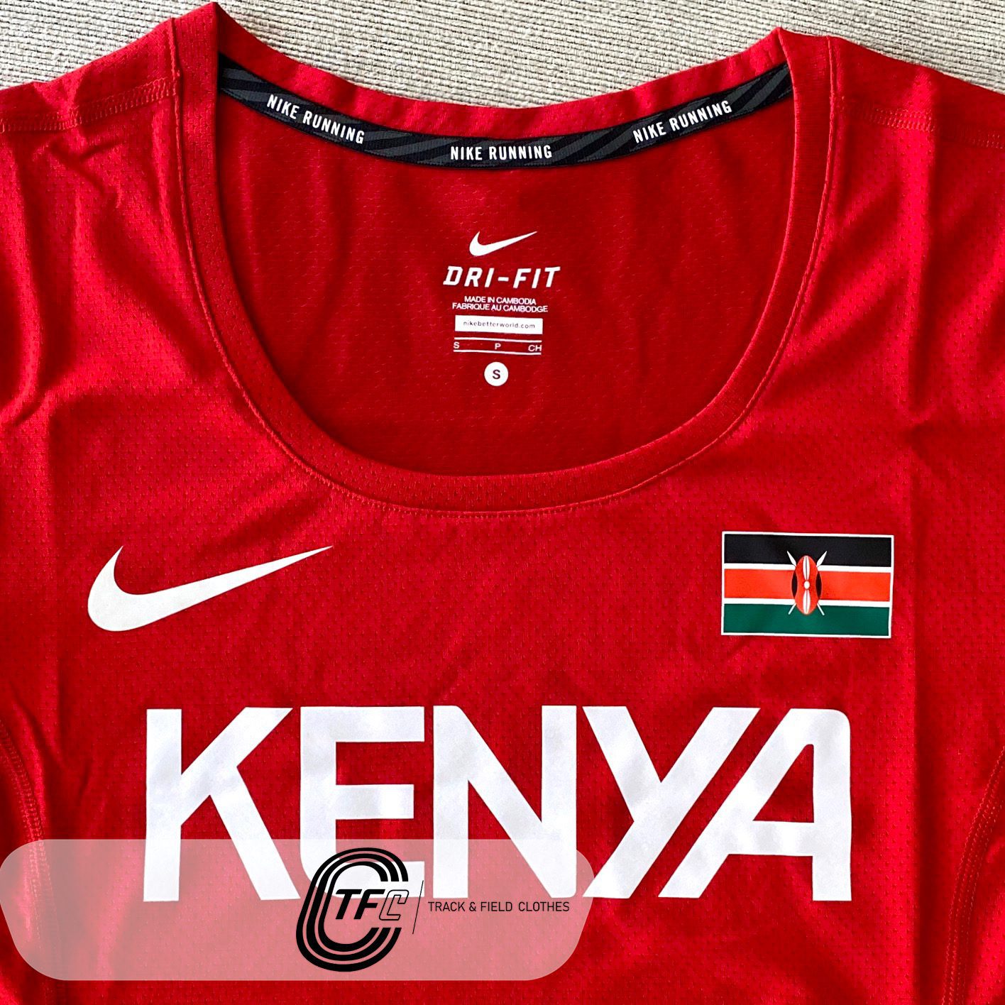 Nike 2019 Kenya International Team Pro Elite W T-Shirt
