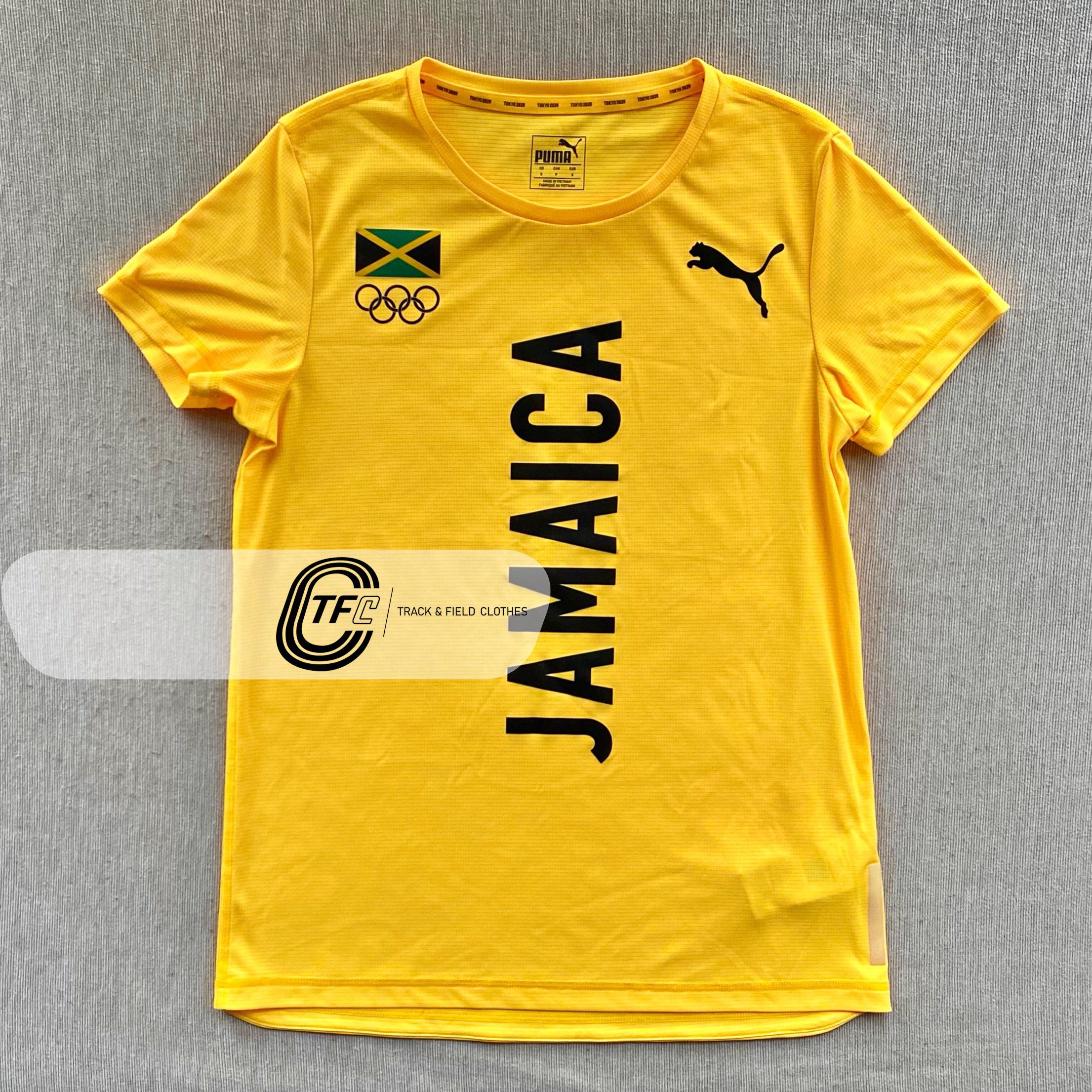 Desafortunadamente Barón cisne Puma 2021 Jamaica Olympic Team Pro Elite W T-Shirt | Trackandfieldclothes