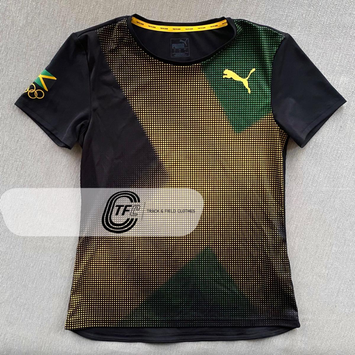 Puma 2021 Jamaica Olympic Team Pro Elite T-Shirt | Trackandfieldclothes