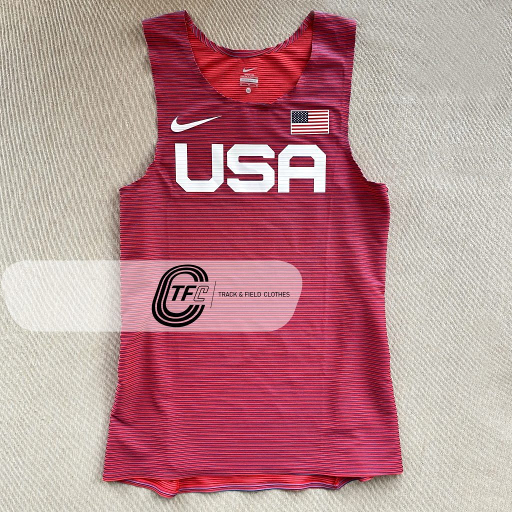 Nike 2022 USA International Team Pro Elite Muscle Singlet