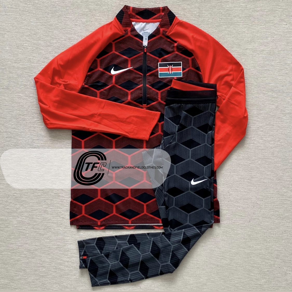 Nike 2021/2023 Kenya International Team Pro Elite Kit