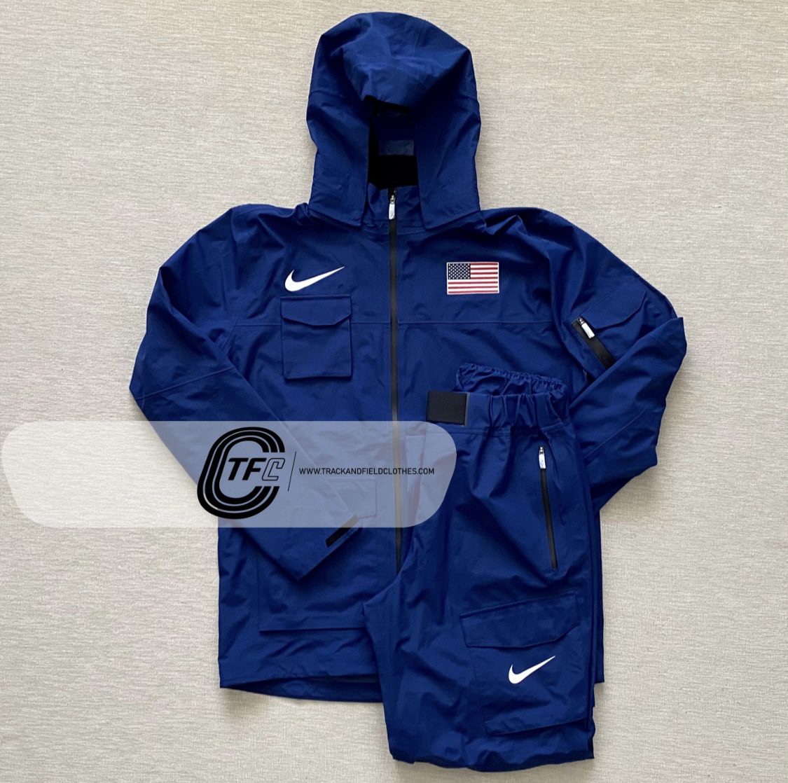Nike 2023 USA International Team Pro Elite Storm Fit Tracksuit 