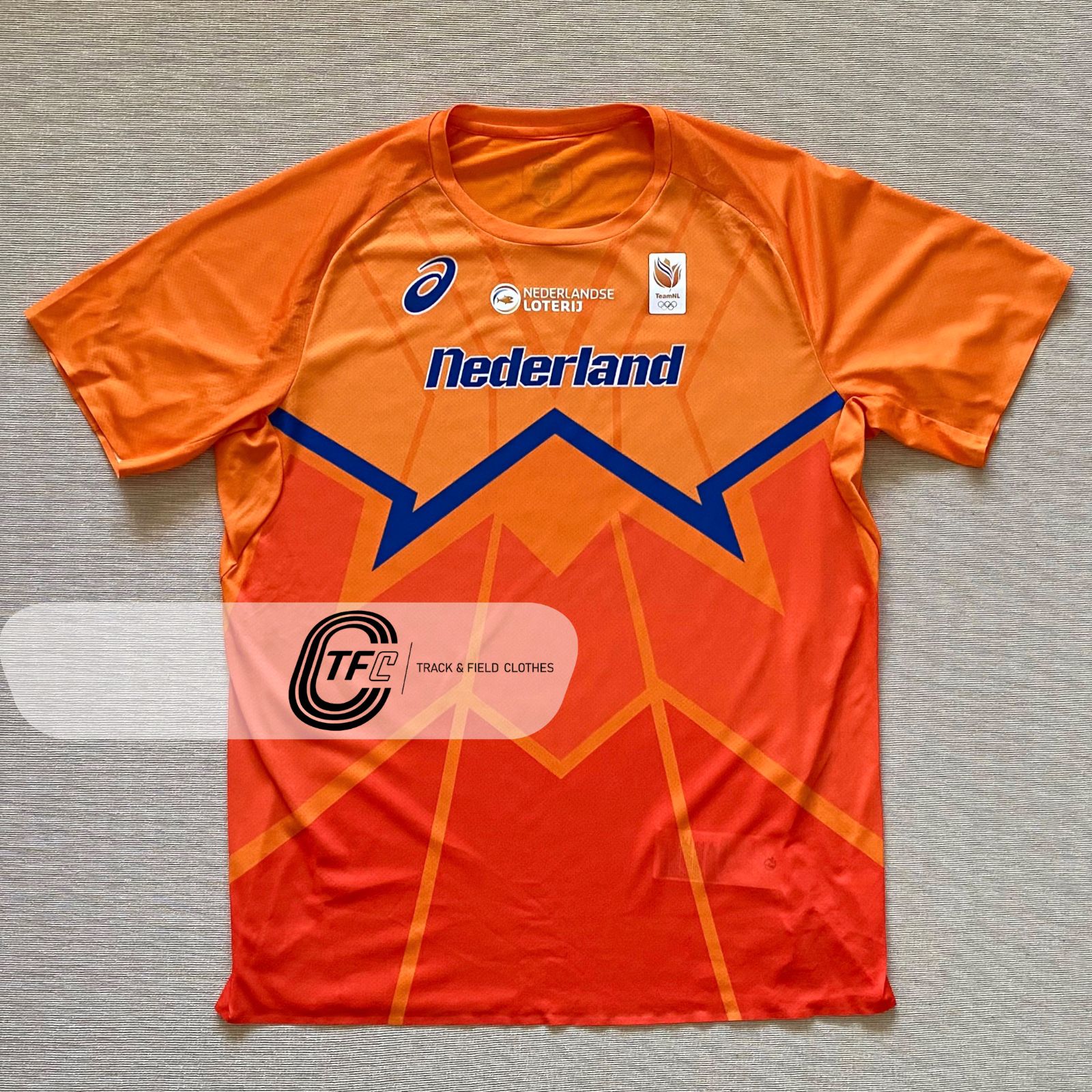Asics Netherlands International Pro Elite T-Shirt | Trackandfieldclothes