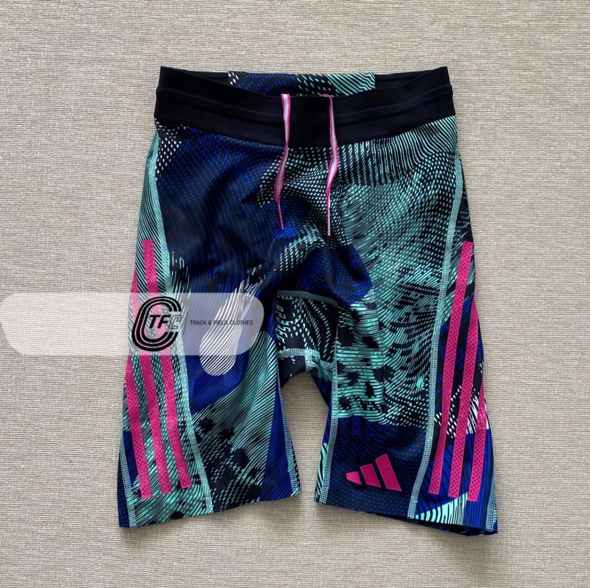 Adidas  Pro Elite Team Half Tights   Trackandfieldclothes