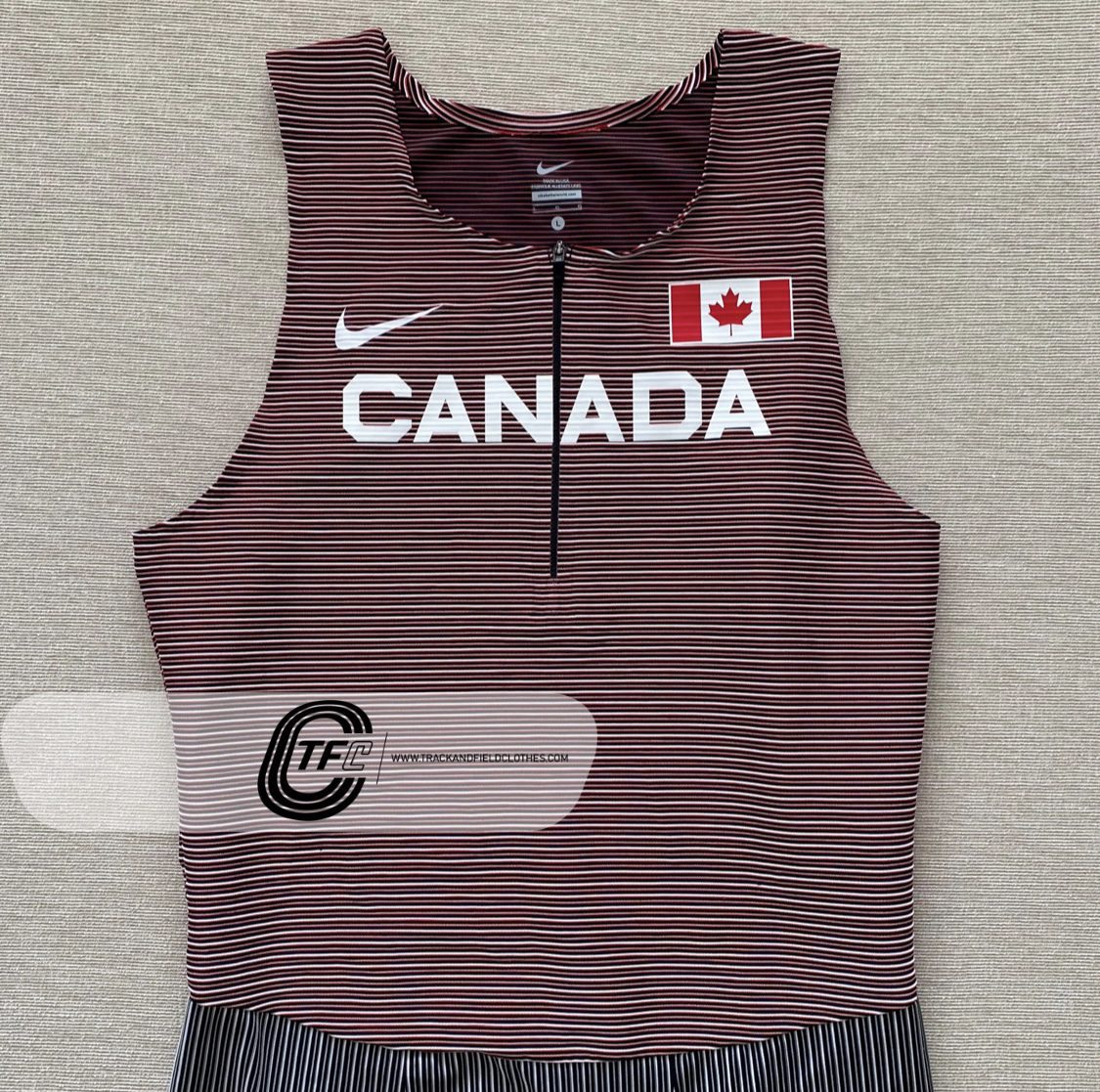 Nike 2021/2023 Canada International Team Pro Elite Sleeveless